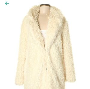 Forever 21 faux fur coat